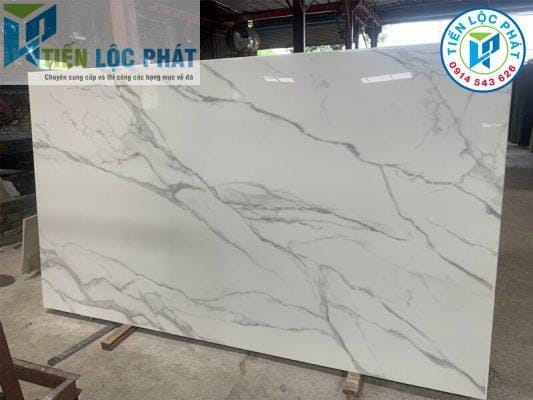 Đá granite trắng sứ vân mây