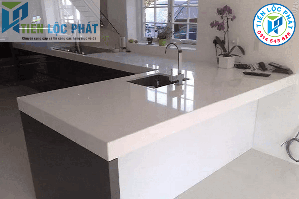Đá granite trắng nung kết