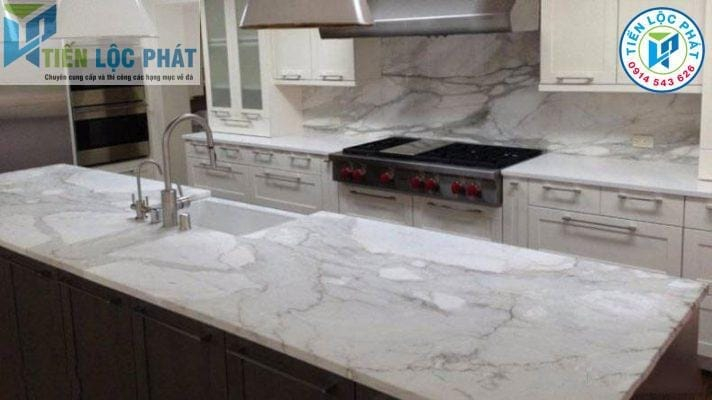 Đá granite trắng sứ vân