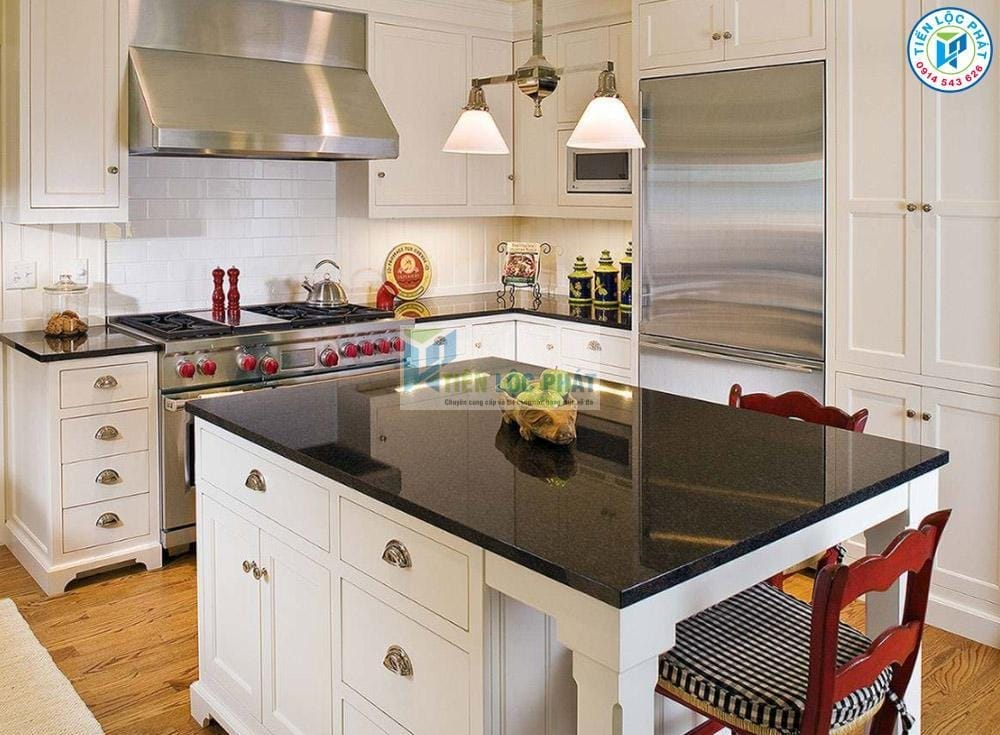 Lựa chọn đá ốp lát thích hợp mang đến không gian đầm ấm cho căn bếp