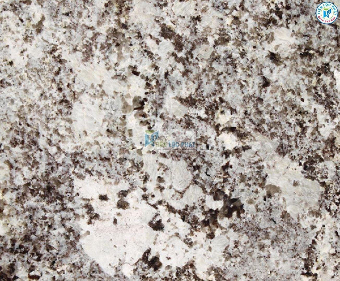 Đá granite trắng Alaska đẹp Đá granite trắng Alaska