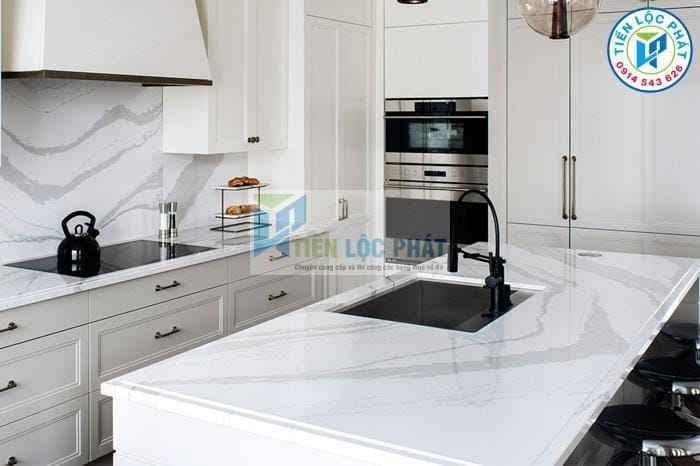Đá bếp thạch anh - Đá Hà Thành