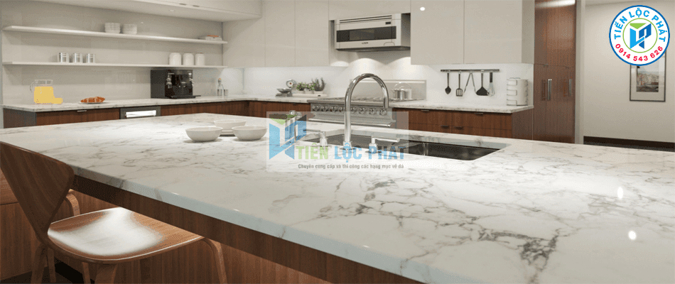 Đá ốp bàn bếp bằng đá nhân tạo và đá tự nhiên nên chọn loại nào?? - Xu hướng chọn đá nhân tạo, đá trang trí, mẫu sản phẩm mới