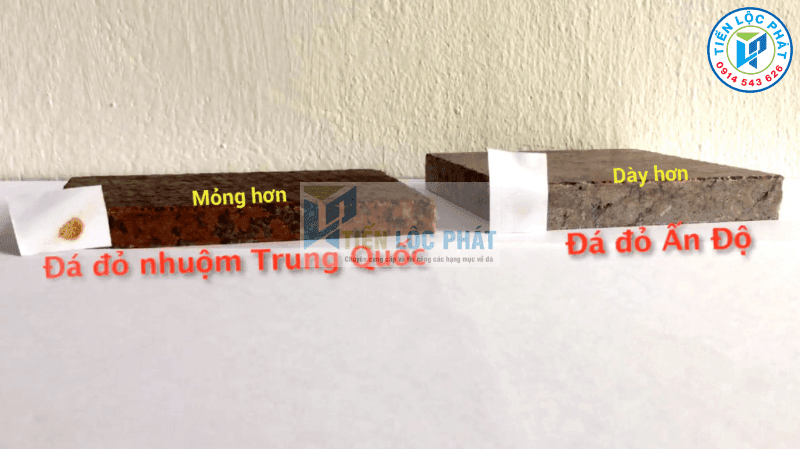 đá đỏ nhuộm có tốt không?