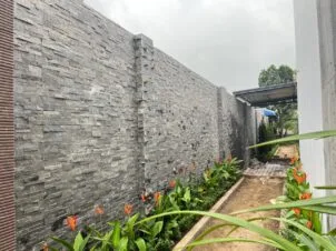 da ghep op tuong biet thu