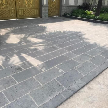 Đá ong xám sân vườn