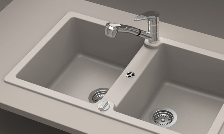 bồn rửa chén bằng đá nhân tạo