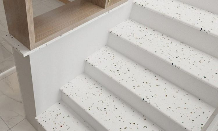 cầu thang đá mài