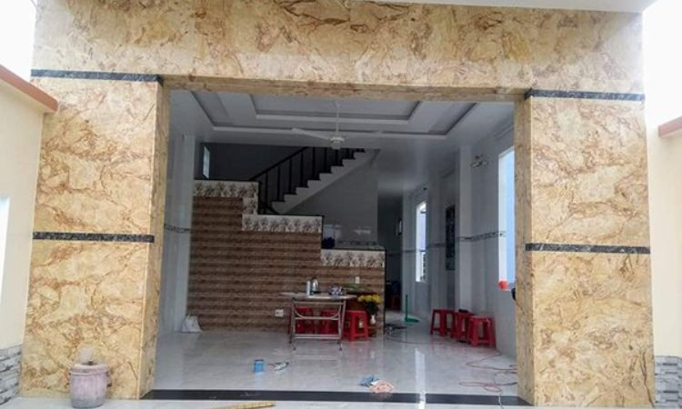 ốp đá mặt tiền