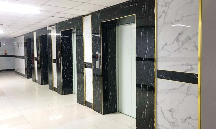 Nhựa PVC ốp thang máy 