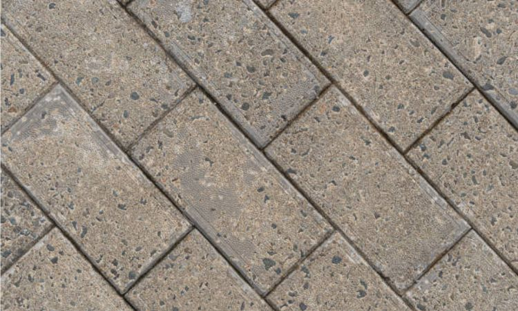 texture đá lát sân vườn