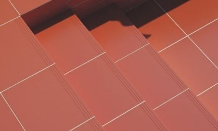 gạch đỏ lát sân