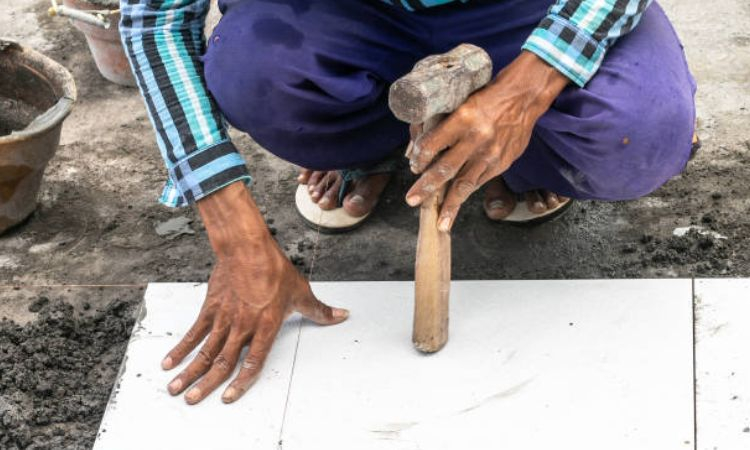 Kỹ thuật lát đá sân vườn