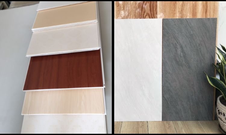 Nên ốp tường bằng gạch hay nhựa