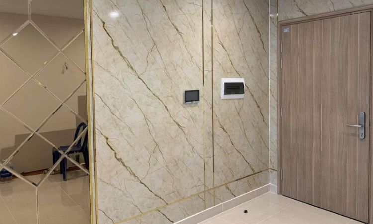 tấm nhựa ốp tường giả đá