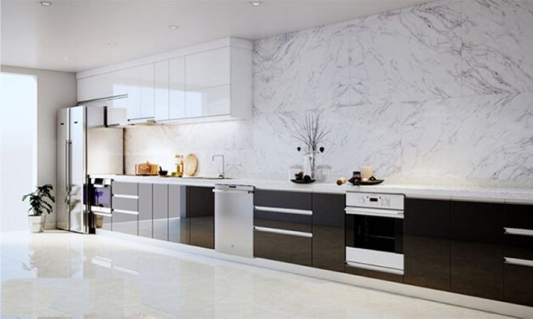 cách phối gạch cho từng khu vực trong bếp