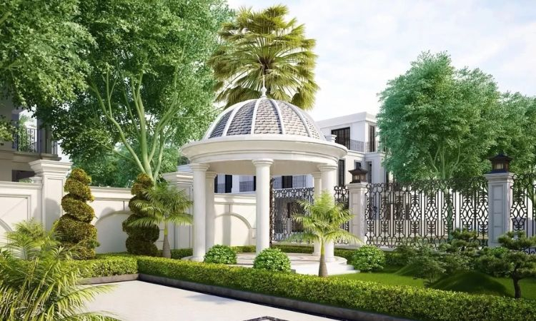 Sân vườn kiểu Tân cổ điển