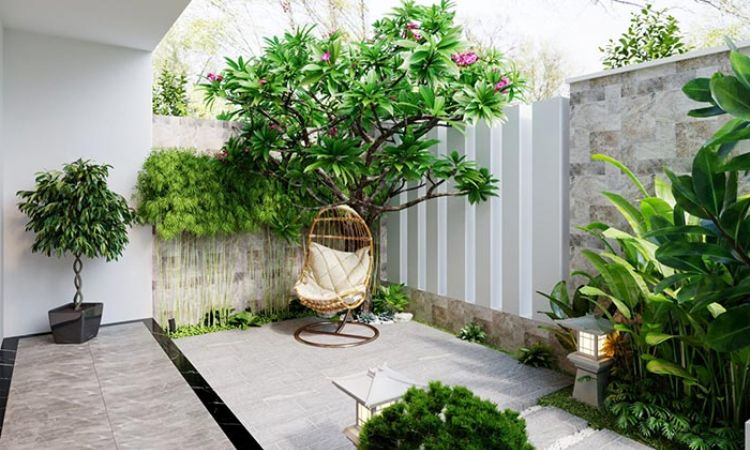 Thiết kế tiểu cảnh nhỏ gọn, ấn tượng