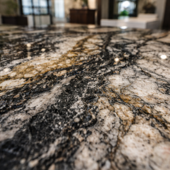 Mặt đá granite với vân tinh xảo