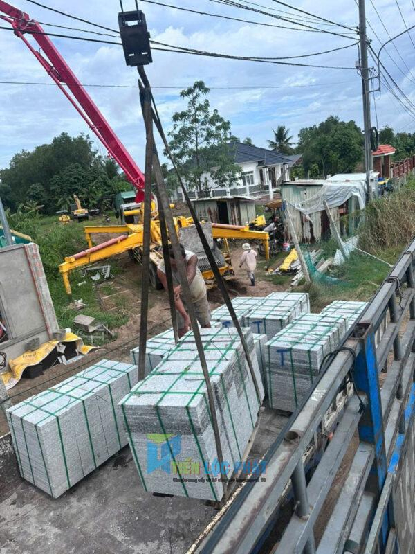 Giao Đá Đến Công Trình Tại Cần Thơ